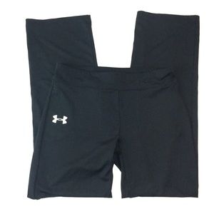 🍃  YLG Under Armour Black Straight Leg Yoga